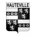 Hauteville Sticker wappen, gelsenkirchen, augsburg, klebender aufkleber