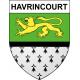 Havrincourt 62 ville sticker blason écusson autocollant adhésif