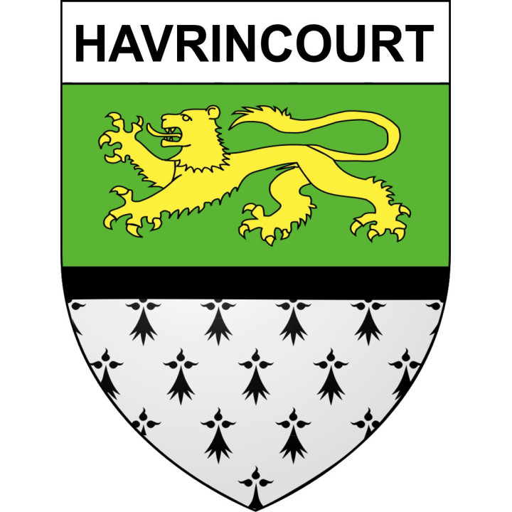 Havrincourt Sticker wappen, gelsenkirchen, augsburg, klebender aufkleber