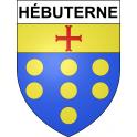Hébuterne Sticker wappen, gelsenkirchen, augsburg, klebender aufkleber