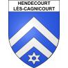 Stickers coat of arms Hendecourt-lès-Cagnicourt adhesive sticker