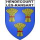 Hendecourt-lès-Ransart 62 ville sticker blason écusson autocollant adhésif