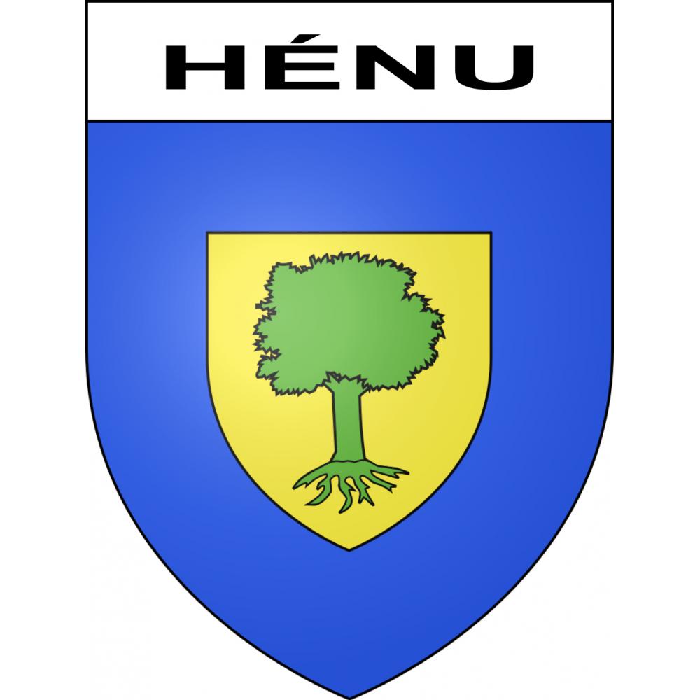 Adesivi stemma Hénu adesivo