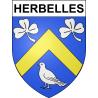 Herbelles Sticker wappen, gelsenkirchen, augsburg, klebender aufkleber