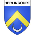 Herlincourt Sticker wappen, gelsenkirchen, augsburg, klebender aufkleber