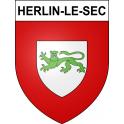 Adesivi stemma Herlin-le-Sec adesivo