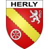 Stickers coat of arms Herly adhesive sticker