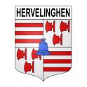 Hervelinghen Sticker wappen, gelsenkirchen, augsburg, klebender aufkleber