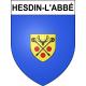 Hesdin-l'Abbé Sticker wappen, gelsenkirchen, augsburg, klebender aufkleber
