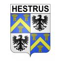 Hestrus Sticker wappen, gelsenkirchen, augsburg, klebender aufkleber