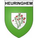 Heuringhem Sticker wappen, gelsenkirchen, augsburg, klebender aufkleber
