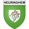 Adesivi stemma Heuringhem adesivo