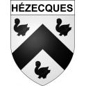 Hézecques Sticker wappen, gelsenkirchen, augsburg, klebender aufkleber