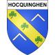 Hocquinghen 62 ville sticker blason écusson autocollant adhésif
