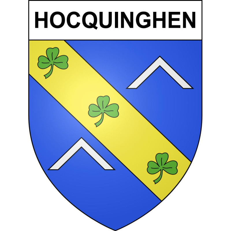 Adesivi stemma Hocquinghen adesivo