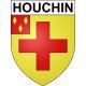 Houchin 62 ville sticker blason écusson autocollant adhésif