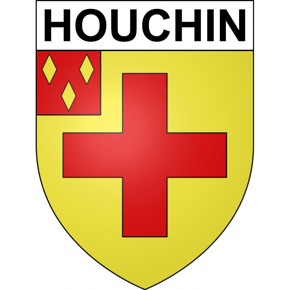 Stickers coat of arms Houchin adhesive sticker