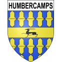 Humbercamps Sticker wappen, gelsenkirchen, augsburg, klebender aufkleber