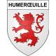 Humerœuille Sticker wappen, gelsenkirchen, augsburg, klebender aufkleber