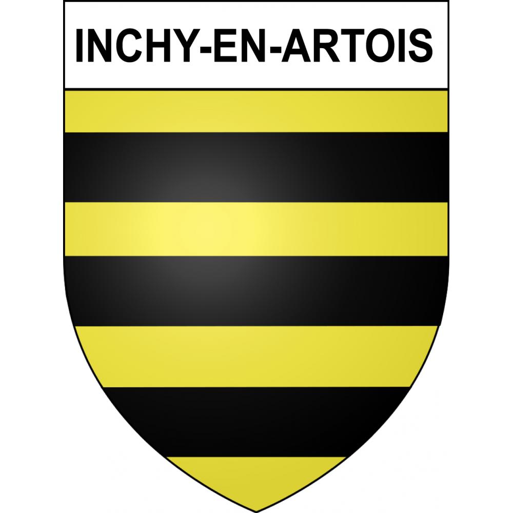 Inchy-en-Artois Sticker wappen, gelsenkirchen, augsburg, klebender aufkleber