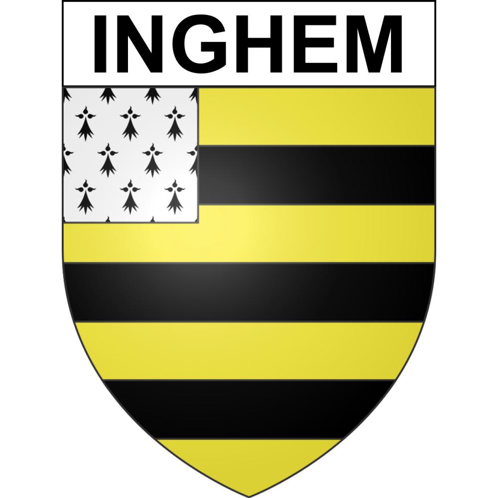 Adesivi stemma Inghem adesivo
