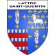 Adesivi stemma Lattre-Saint-Quentin adesivo