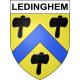 Stickers coat of arms Ledinghem adhesive sticker