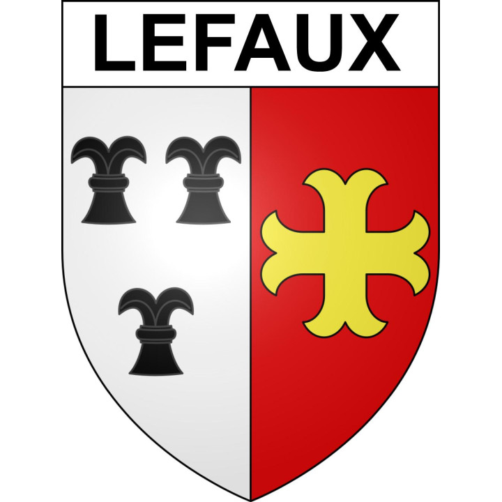 Stickers coat of arms Lefaux adhesive sticker
