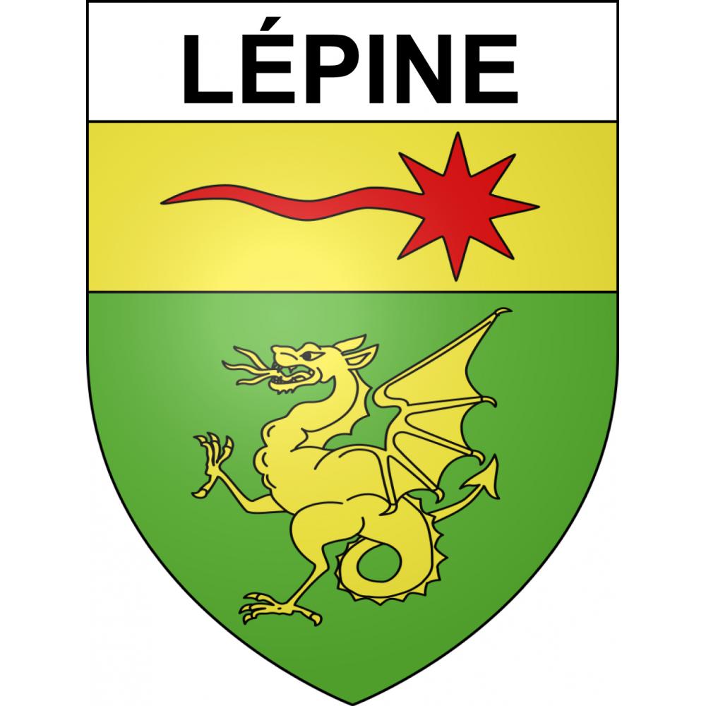 Stickers coat of arms Lépine adhesive sticker
