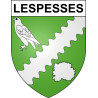 Lespesses Sticker wappen, gelsenkirchen, augsburg, klebender aufkleber