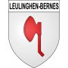 Adesivi stemma Leulinghen-Bernes adesivo