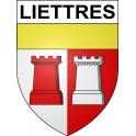 Stickers coat of arms Liettres adhesive sticker