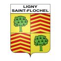 Stickers coat of arms Ligny-Saint-Flochel adhesive sticker