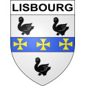 Lisbourg Sticker wappen, gelsenkirchen, augsburg, klebender aufkleber