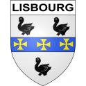 Stickers coat of arms Lisbourg adhesive sticker