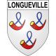 Pegatinas escudo de armas de Longueville adhesivo de la etiqueta engomada
