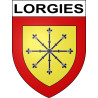 Adesivi stemma Lorgies adesivo