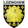 Adesivi stemma Lozinghem adesivo