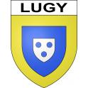 Stickers coat of arms Lugy adhesive sticker