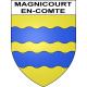 Magnicourt-en-Comte 62 ville sticker blason écusson autocollant adhésif