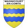 Stickers coat of arms Magnicourt-en-Comte adhesive sticker