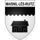 Maisnil-lès-Ruitz 62 ville sticker blason écusson autocollant adhésif