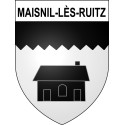 Maisnil-lès-Ruitz Sticker wappen, gelsenkirchen, augsburg, klebender aufkleber