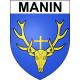 Stickers coat of arms Manin adhesive sticker