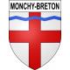 Adesivi stemma Monchy-Breton adesivo