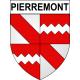 Adesivi stemma Pierremont adesivo