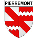 Pierremont Sticker wappen, gelsenkirchen, augsburg, klebender aufkleber