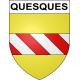 Quesques Sticker wappen, gelsenkirchen, augsburg, klebender aufkleber