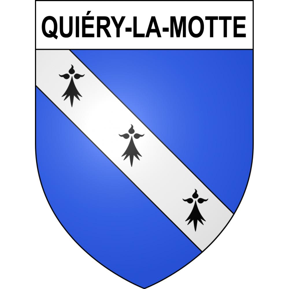 Adesivi stemma Quiéry-la-Motte adesivo