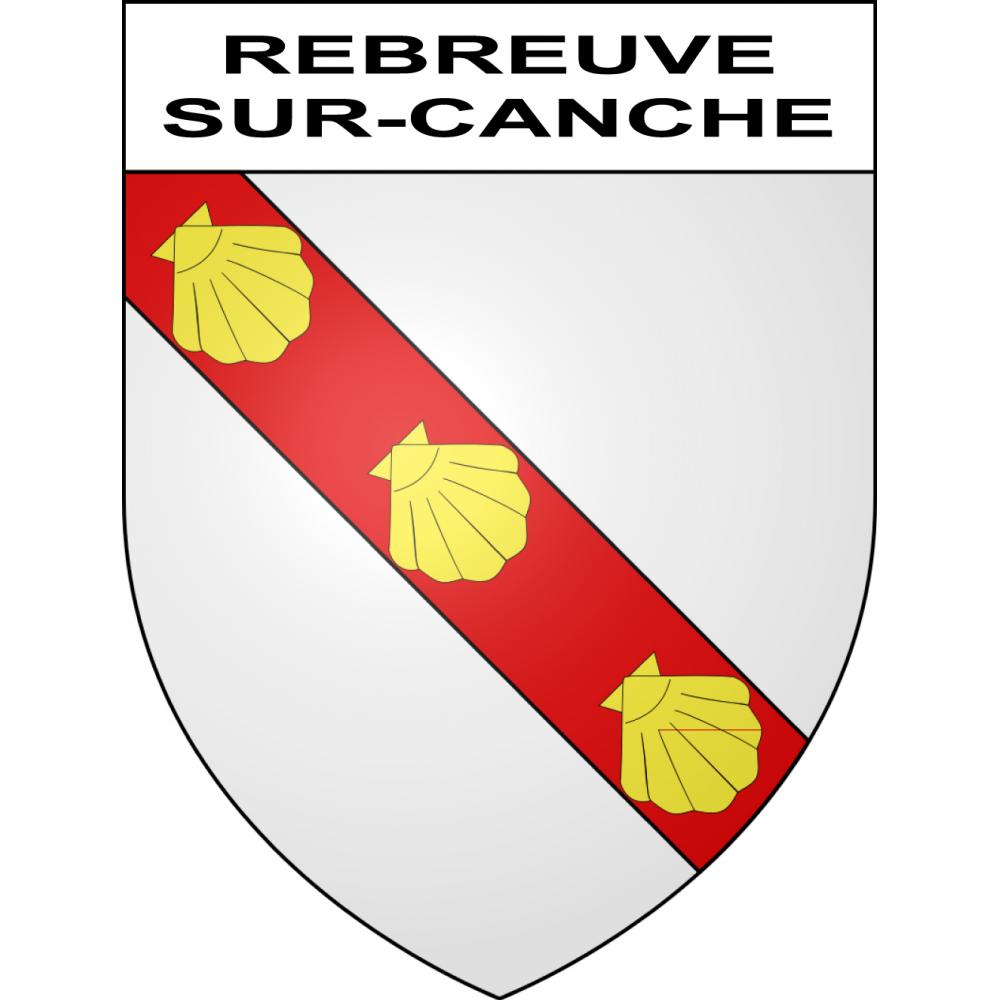 Rebreuve-sur-Canche Sticker wappen, gelsenkirchen, augsburg, klebender aufkleber